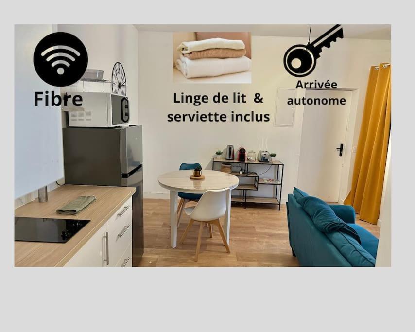 Lorient T2 , Hypercentre , Fibre ,Gare Apartment Exterior foto
